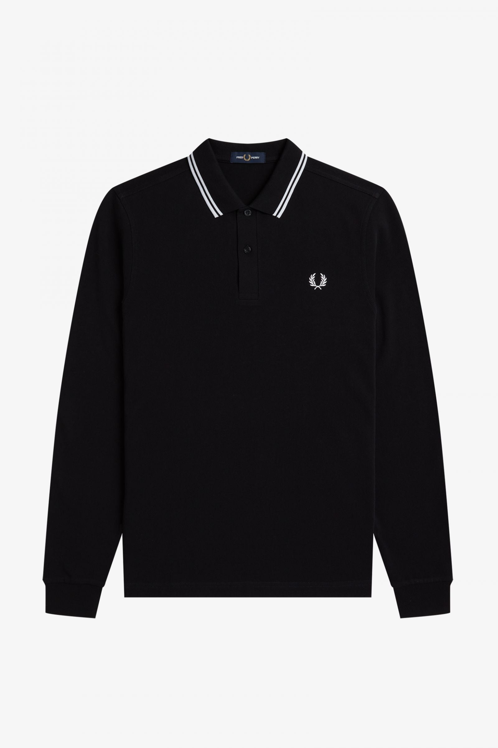 POLO FRED PERRY ML BLACK