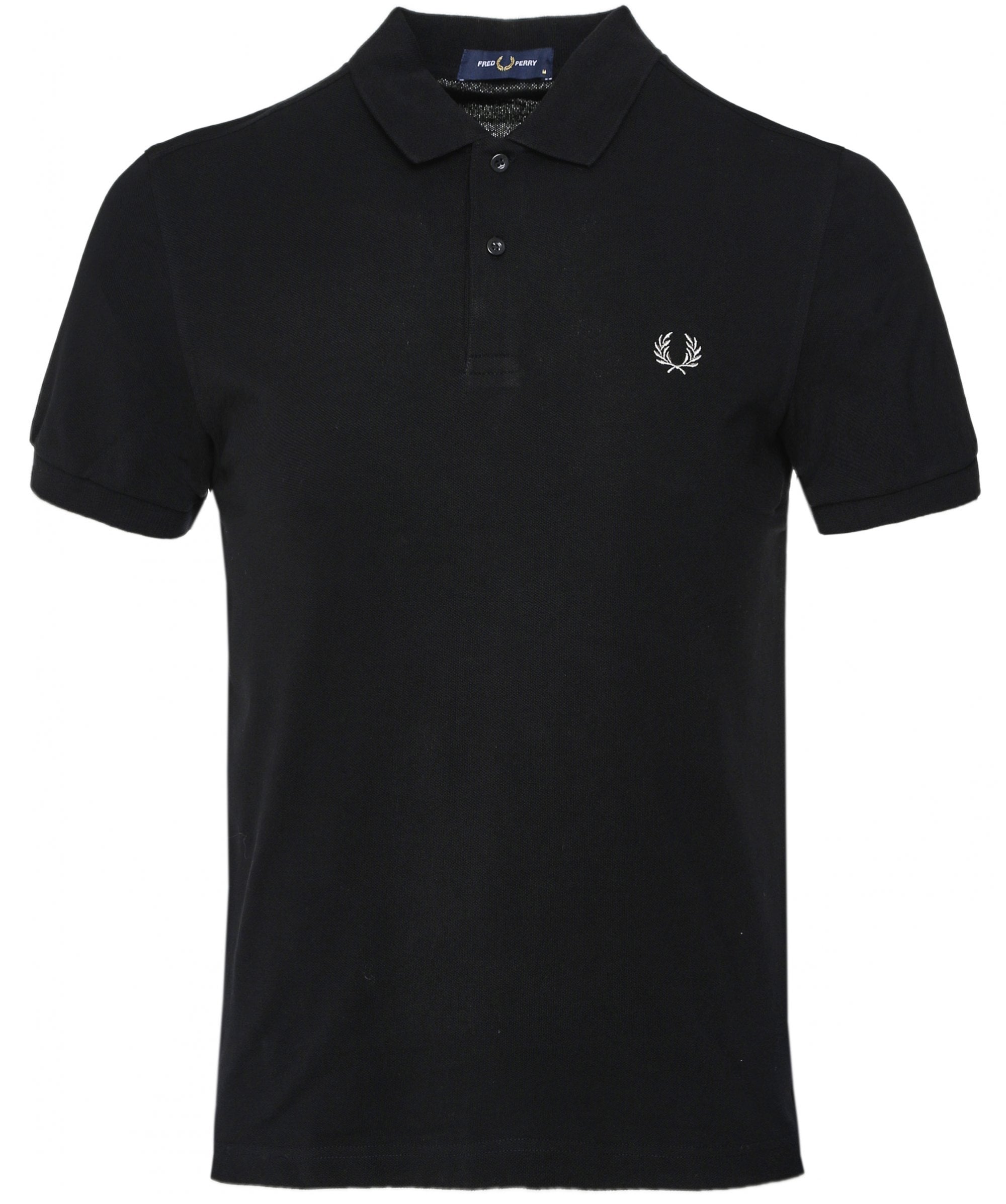 POLO FRED PERRY PLAIN BLACK