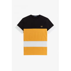 CAMISETA FRED PERRY BOLD COLOUR GOLD