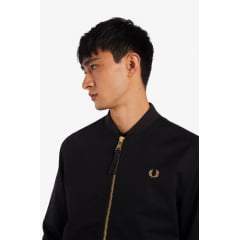 JAQUETA FRED PERRY TWILL BOMBER BLACK