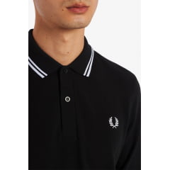 POLO FRED PERRY ML BLACK