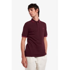 POLO FRED PERRY TWIN TIPPED MAHOGANY