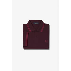 POLO FRED PERRY TWIN TIPPED MAHOGANY