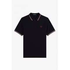 POLO FRED PERRY TWIN TIPPED NAVY