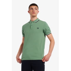 POLO FRED PERRY TWIN TIPPED PISTACHIO