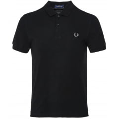 POLO FRED PERRY PLAIN BLACK