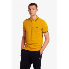 POLO FRED PERRY TWIN TIPPED YELLOW